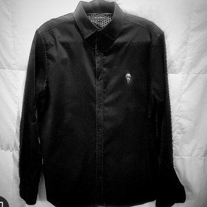 Karl Lagerfeld men's black shirt